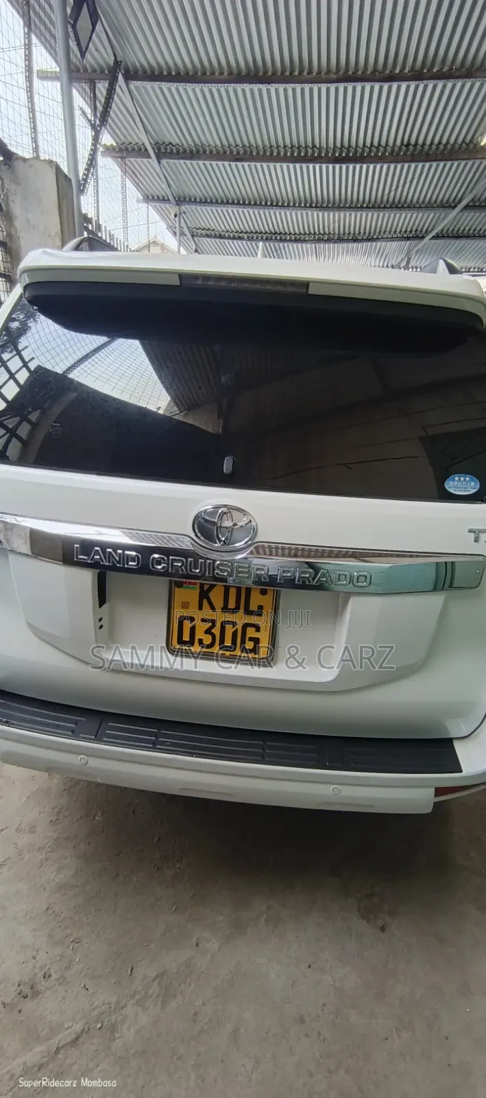 Toyota Land Cruiser Prado 2018 White