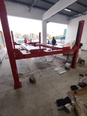 Safety Locking Mechanism 4tns 4post Carlift Machine Sunshine