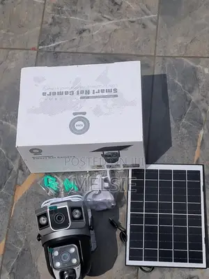 Solar Powered CCTV Camera With Mobile App Control