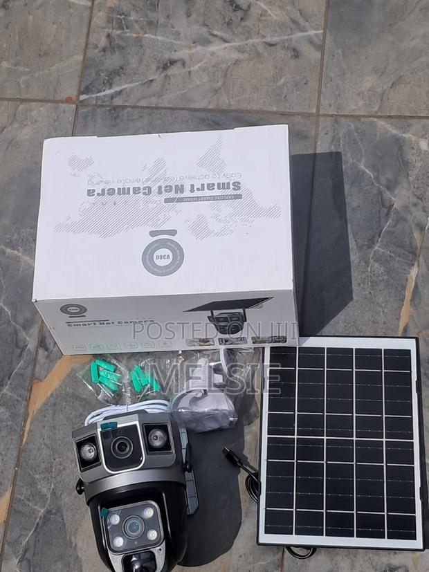 Solar Powered CCTV Camera With Mobile App Control