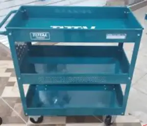 Total Cart Trolley/Total Industrial 3-tray Tool Trolley