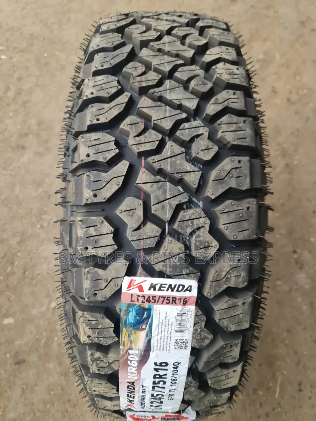 245 /75 R16 Kenda Tires (All Terrein) Kr601