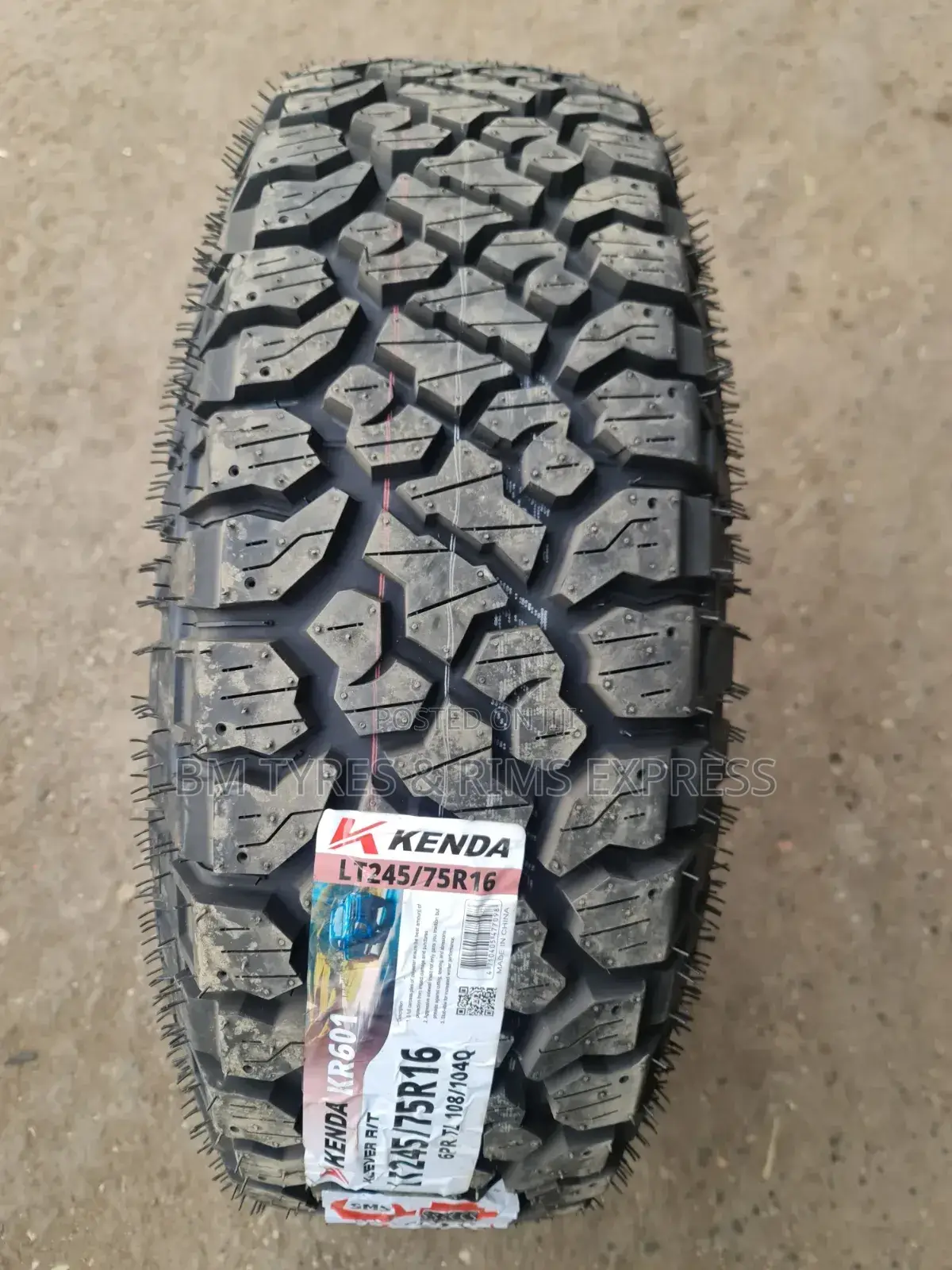 245 /75 R16 Kenda Tires (All Terrein) Kr601