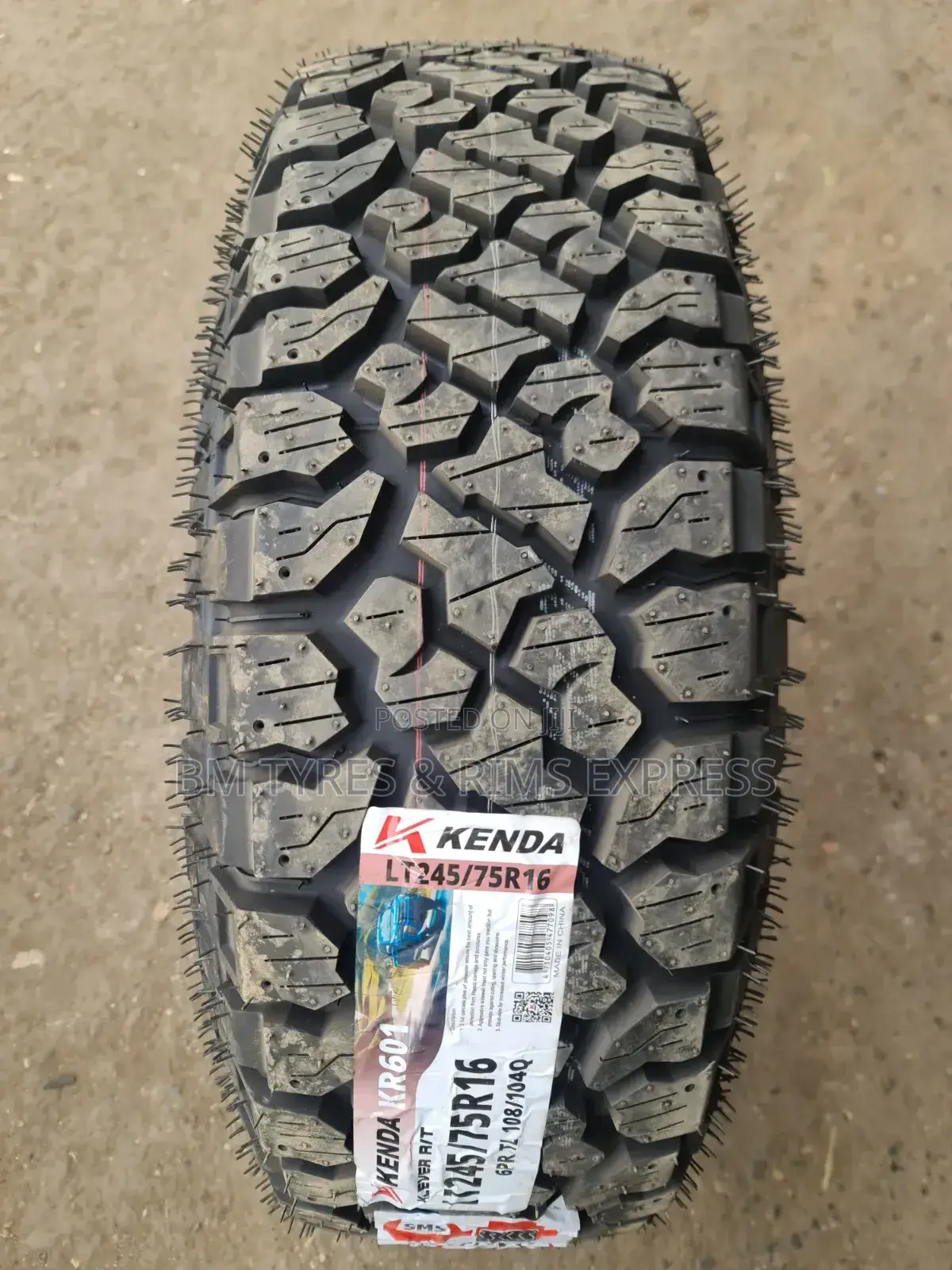 245 /75 R16 Kenda Tires (All Terrein) Kr601