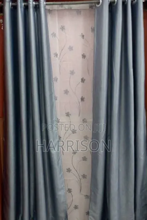 Plain Curtains With Shears
