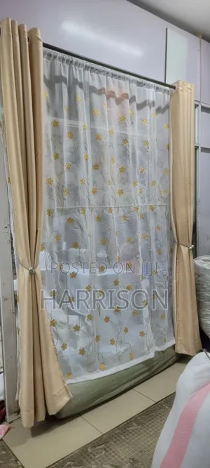 Plain Curtains With Shears