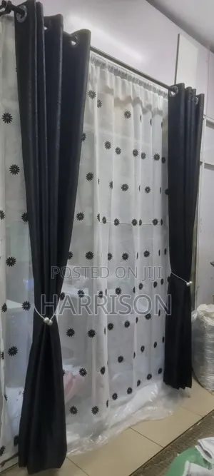 Plain Curtains With Shears