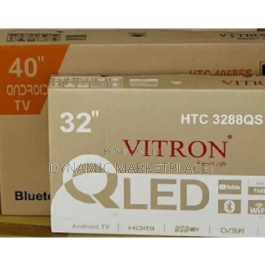 Vitron Tv 40inche Model Htc4088qfs