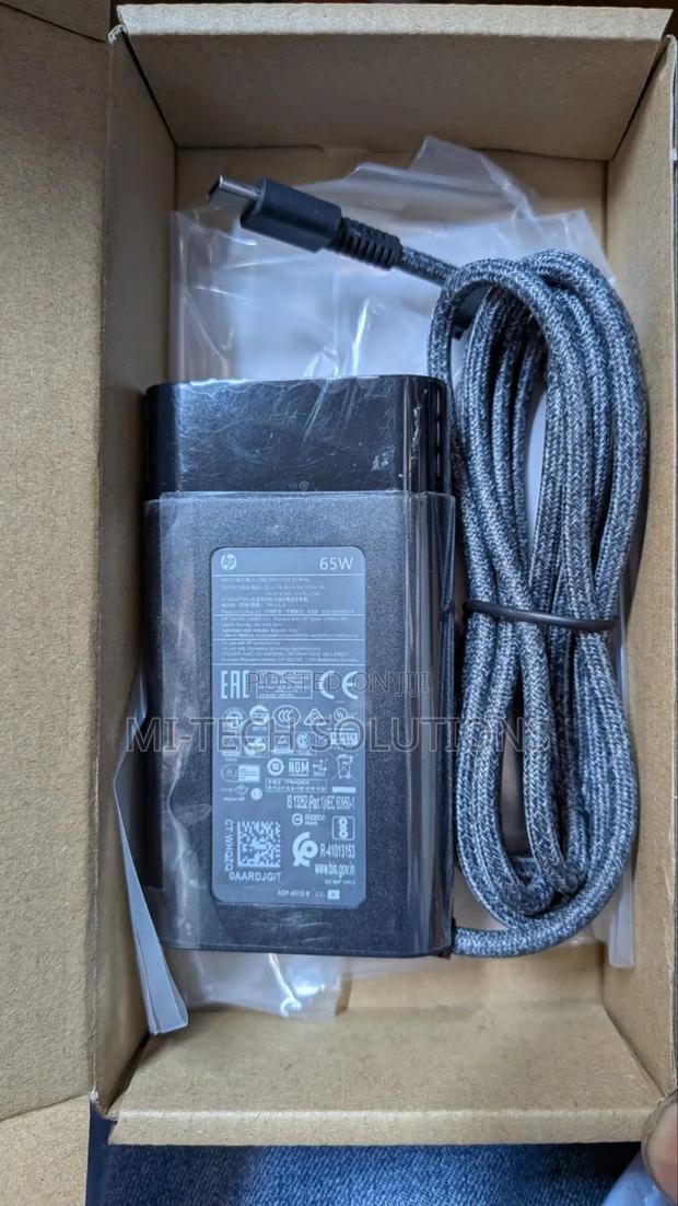 Hp Type C Power Adapter 5v/3a, 9v/3a, 12v/5a, 15v/4.33a, and 20v/3.25a