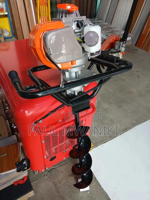Gasoline Earth Auger (Post Hole Digger), Earth Auger - thumbnail 2