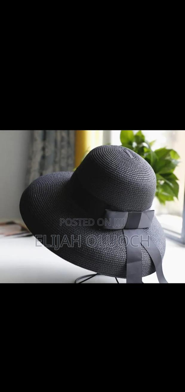Ladies Quality Lampshade Beach Hats - thumbnail 3