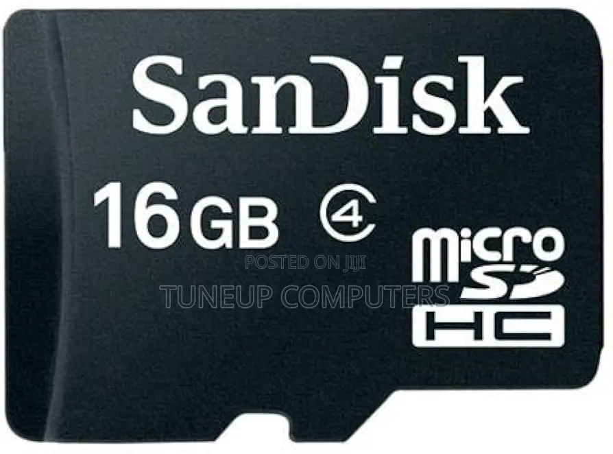 Sandisk 16gb Microsdhc Class 4 Memory Card