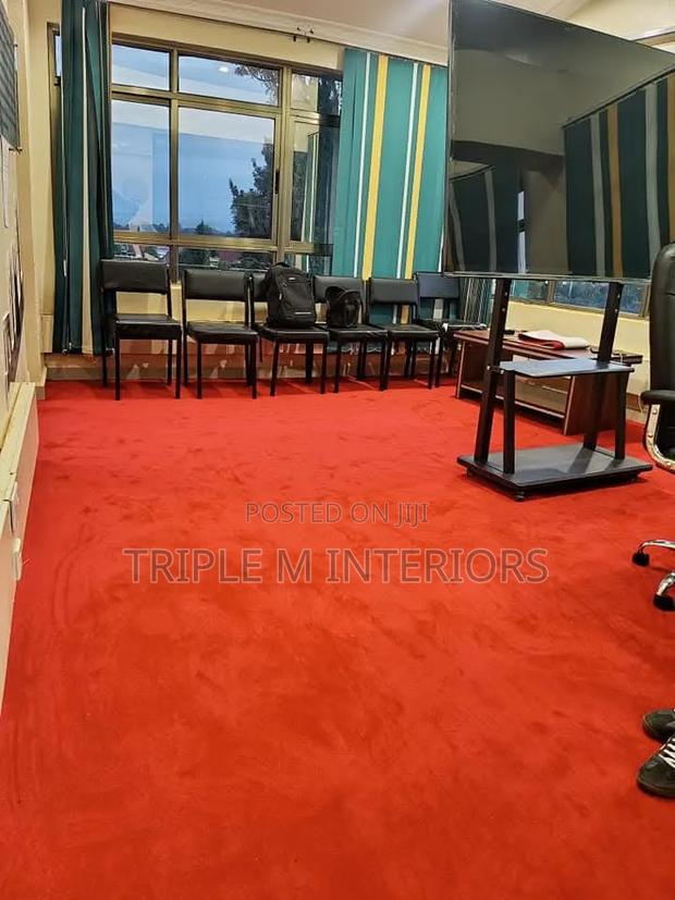 Class Meets Comfort With Red Vip Carpet