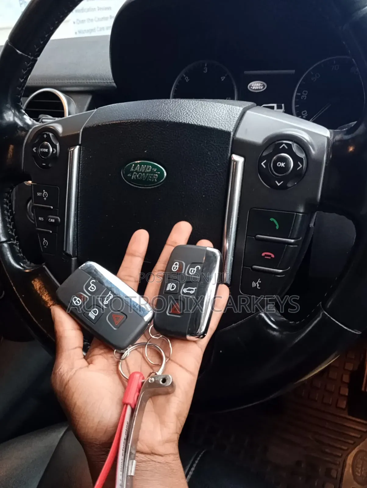 Range Rover Duplicate Keys Programming and Duplication