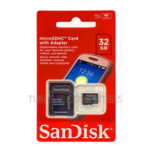 Sandisk 32gb Microsdhc Class 4 Memory Card