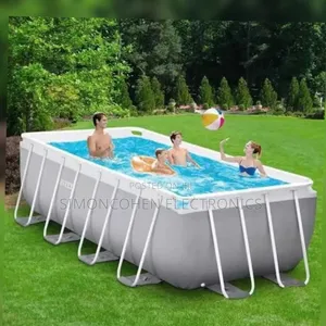 Ultra Xtra Prism Frame Pool Set Rectangular Swimming Pool