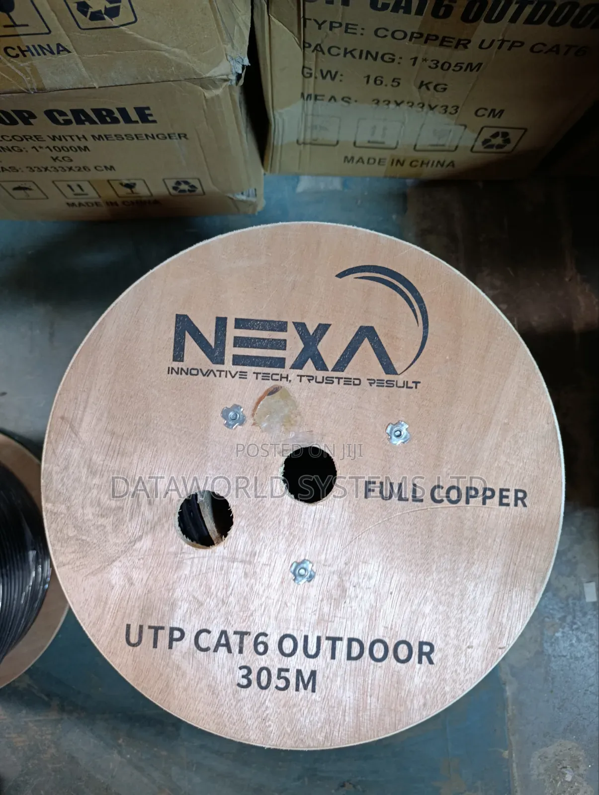 Nexa Utp Cat 6 Outdoor Full Copper 305m Cable