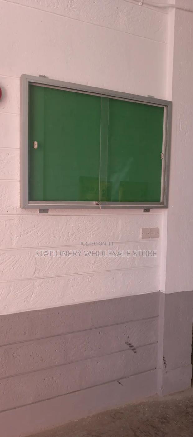 Lockable Glass Noticeboard