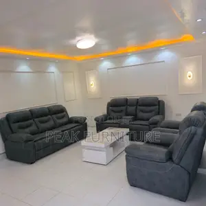 Elite Cushion Semi Recliner Set - 7 Seater