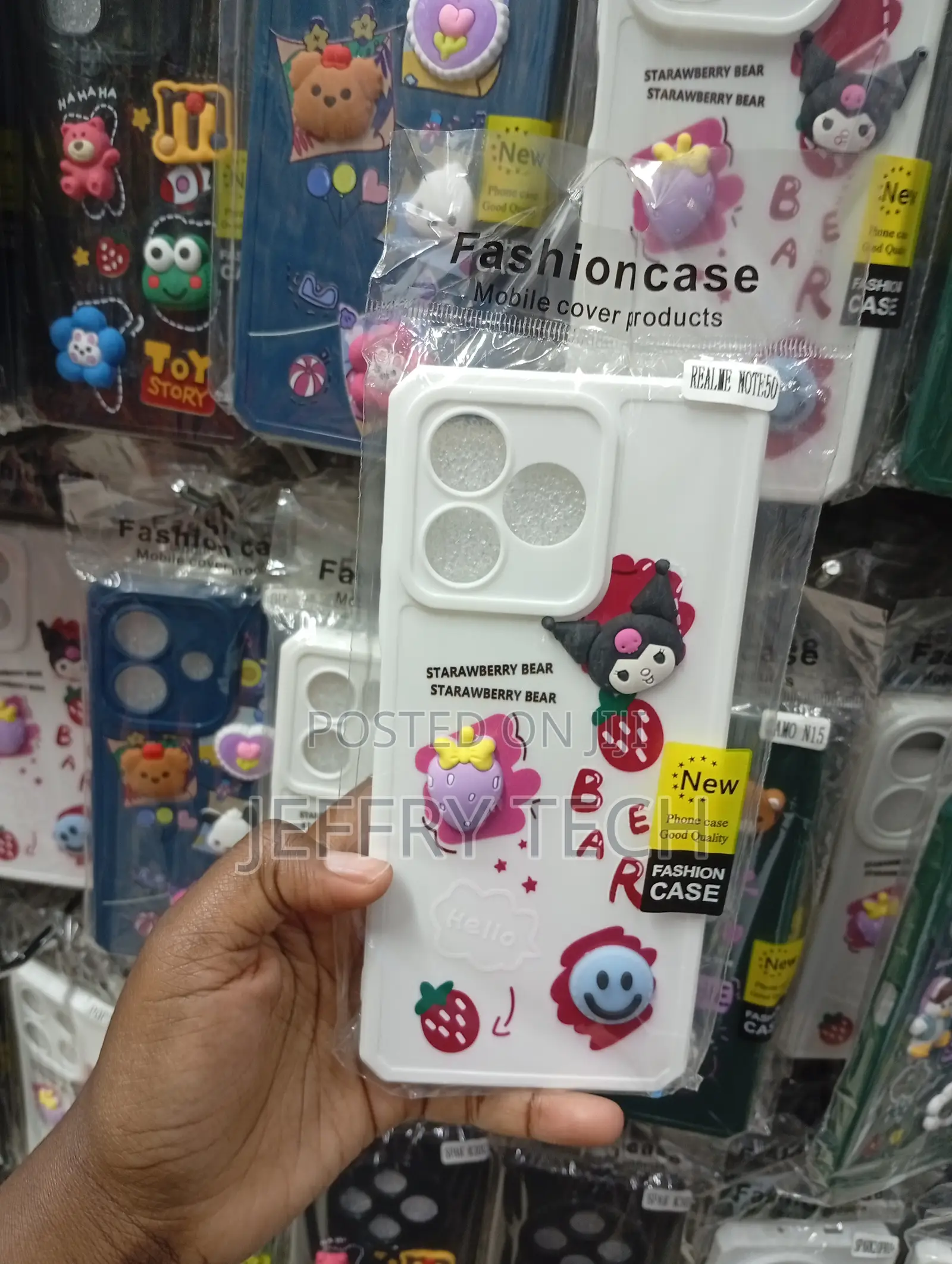 Realme Note 50 Cute Cartoon Aesthetic Cover