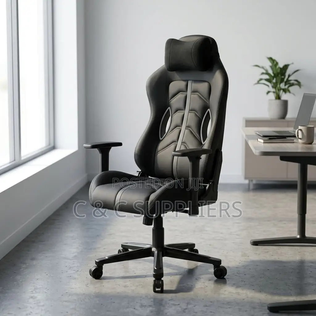 Executive Leather Gaming Chair.