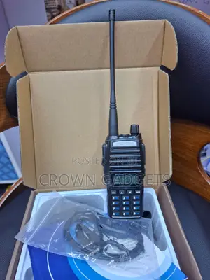 Baofeng Uv82 Two Way Radio With Dual PTT and Fm Radio