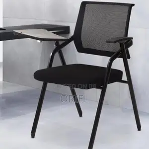Office Chair : Office Training Chair With Writing Pad