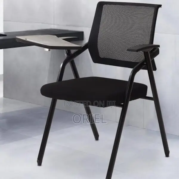 Office Chair : Office Training Chair With Writing Pad