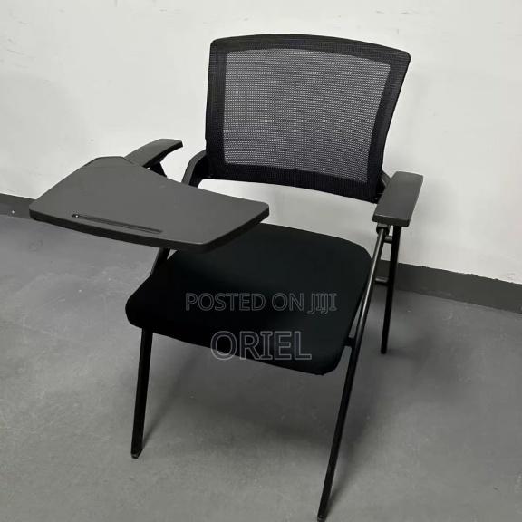 Office Chair : Office Training Chair With Writing Pad - thumbnail 4