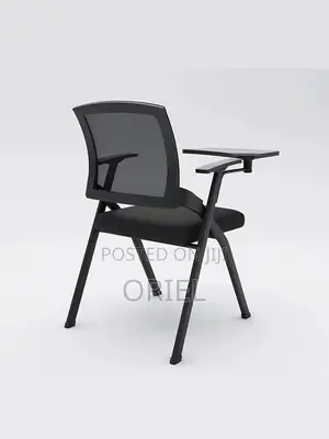 Office Chair : Office Training Chair With Writing Pad