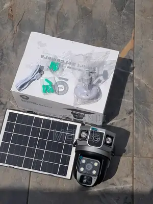 4g Solar Camera With Color Night Vision