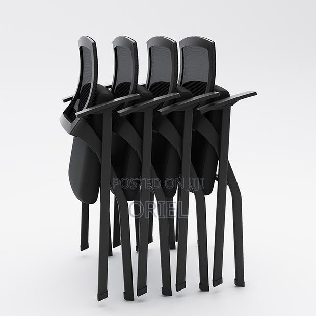 Office Chair : Office Training Chair With Writing Pad - thumbnail 6
