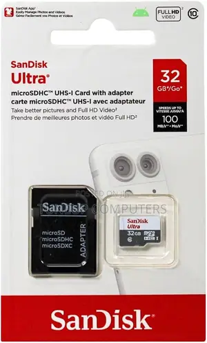 Sandisk Ultra Microsdhc 32gb 100mb/S Class 10 Uhs-I