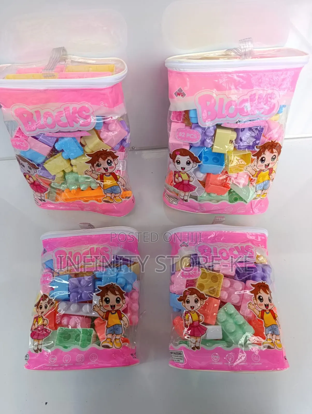 62 PCS Creative Building Blocks