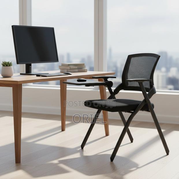 Office Chair : Office Training Chair With Writing Pad - thumbnail 17