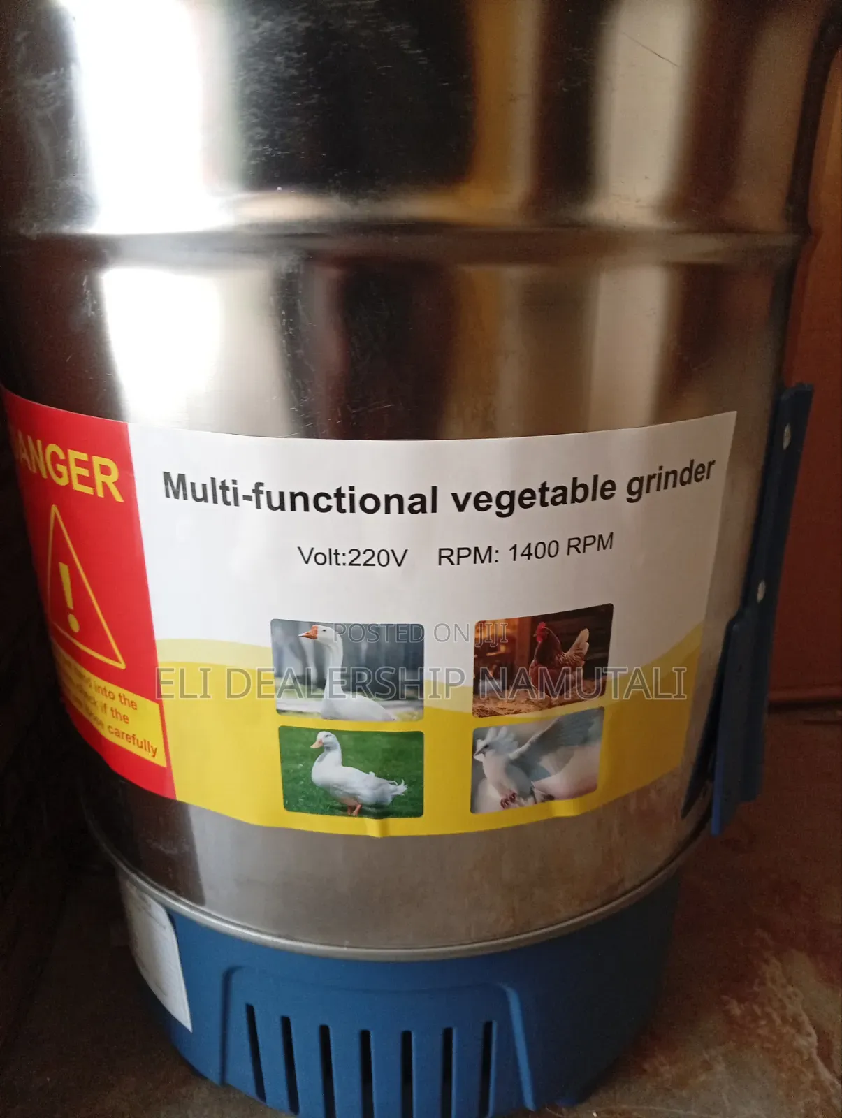 Heavy-Duty Feed Processor for Poultry Livestock/Fodder Chopper