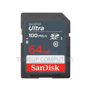 Sandisk Ultra 64gb SDXC Memory Card 100mb/S