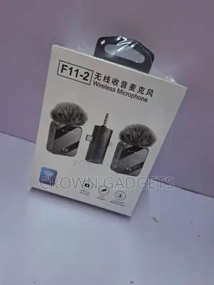 F11-2 Dual Wireless Microphone for Vlogging and Interviews