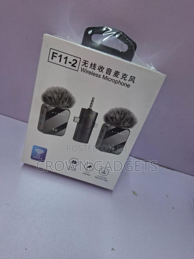 F11-2 Dual Wireless Microphone for Vlogging and Interviews - thumbnail 3