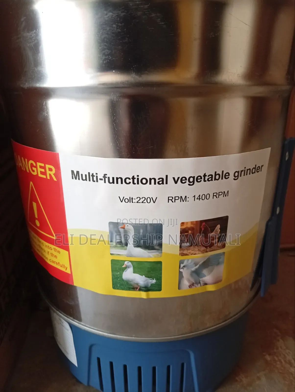 Multi-Functional Vegetable Grinder Livestock Feed Chopper 220v
