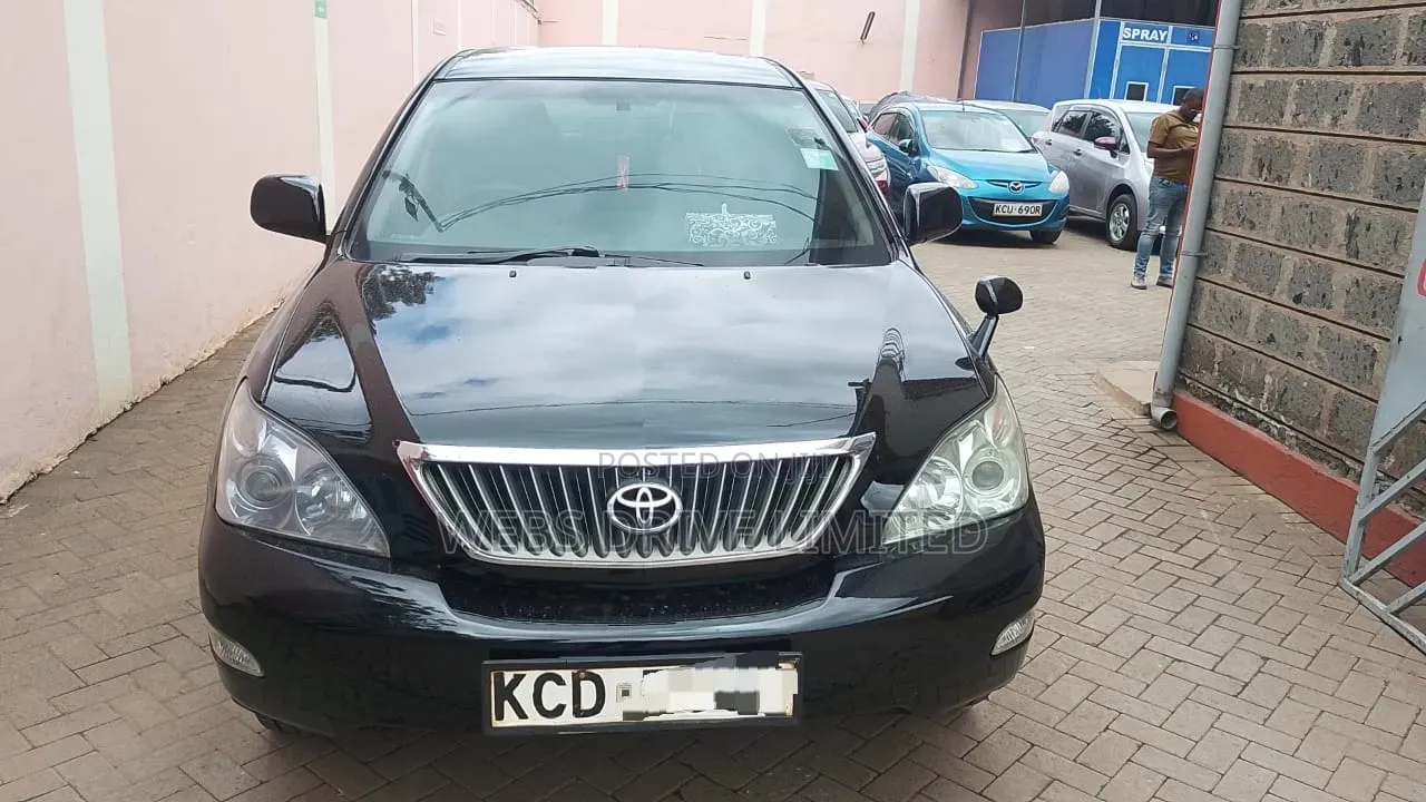 Toyota Harrier 2008 Black
