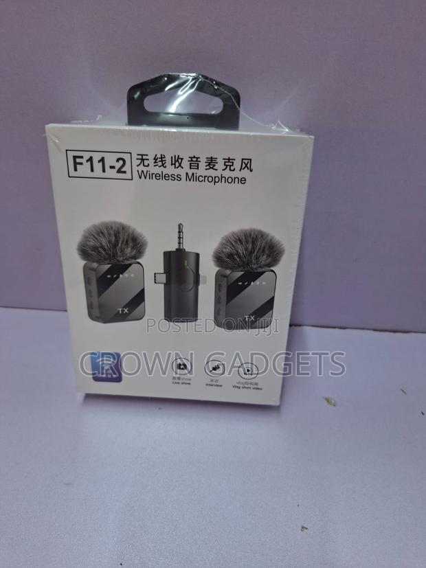 F11-2 Dual Mic System With 20m Wireless Range