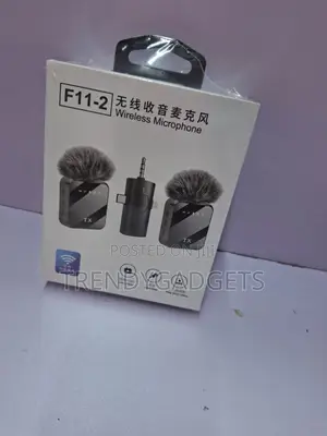 F11-2 Dual Mic System With 20m Wireless Range