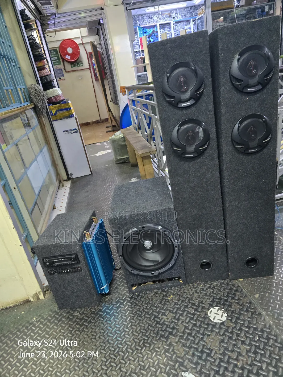 Home System With Tall Boys