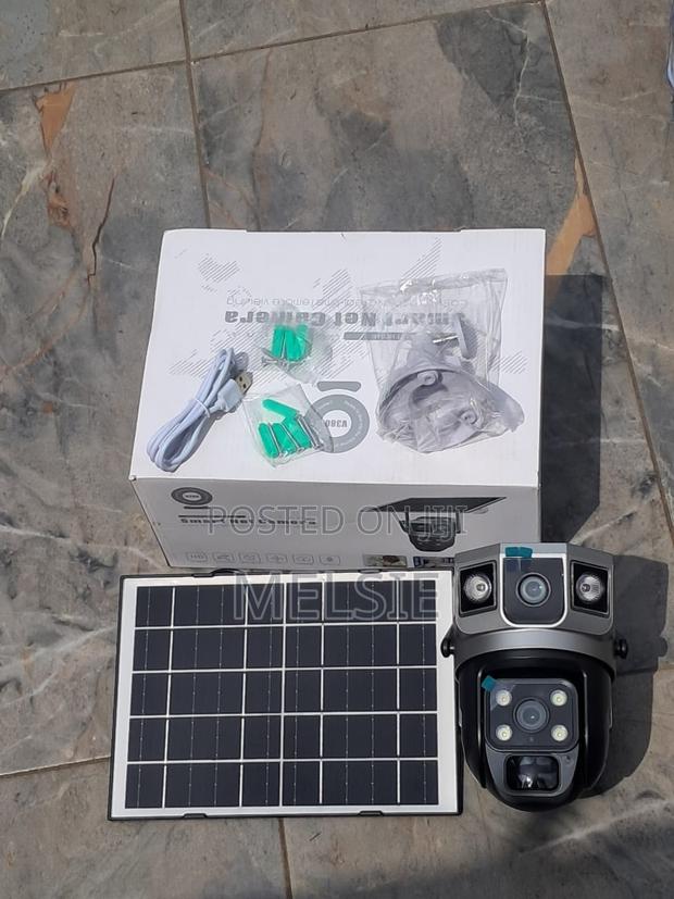 All-Weather Solar Security Camera for Outdoors