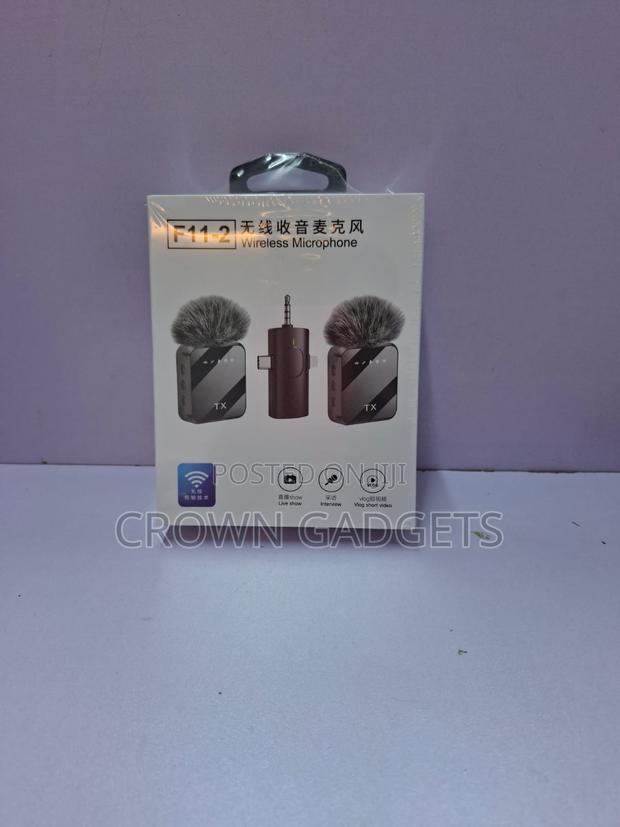 F11-2 Wireless Microphone for Tiktok Youtube and Vlogs - thumbnail 2