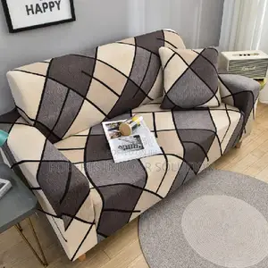 Modern 3d Plaid Stretch Cover