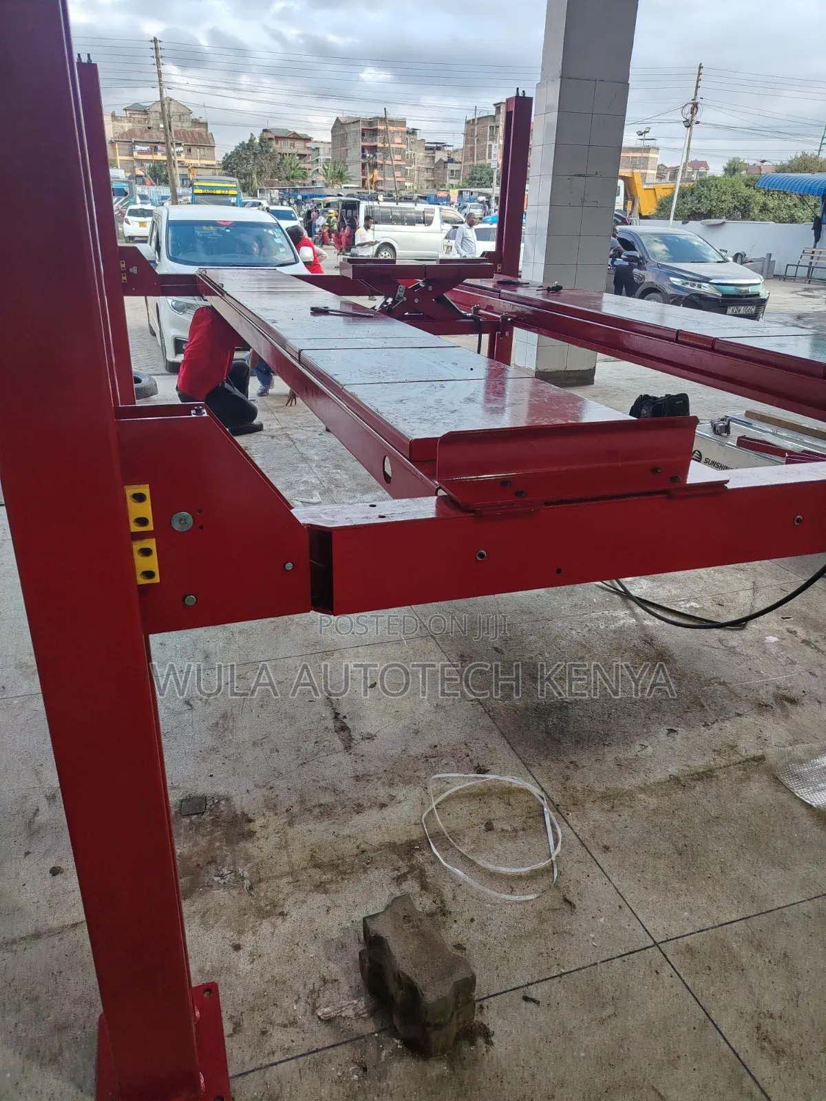 Suitable for Garages and Industrial 4tns 4post Carlift Machine Wula