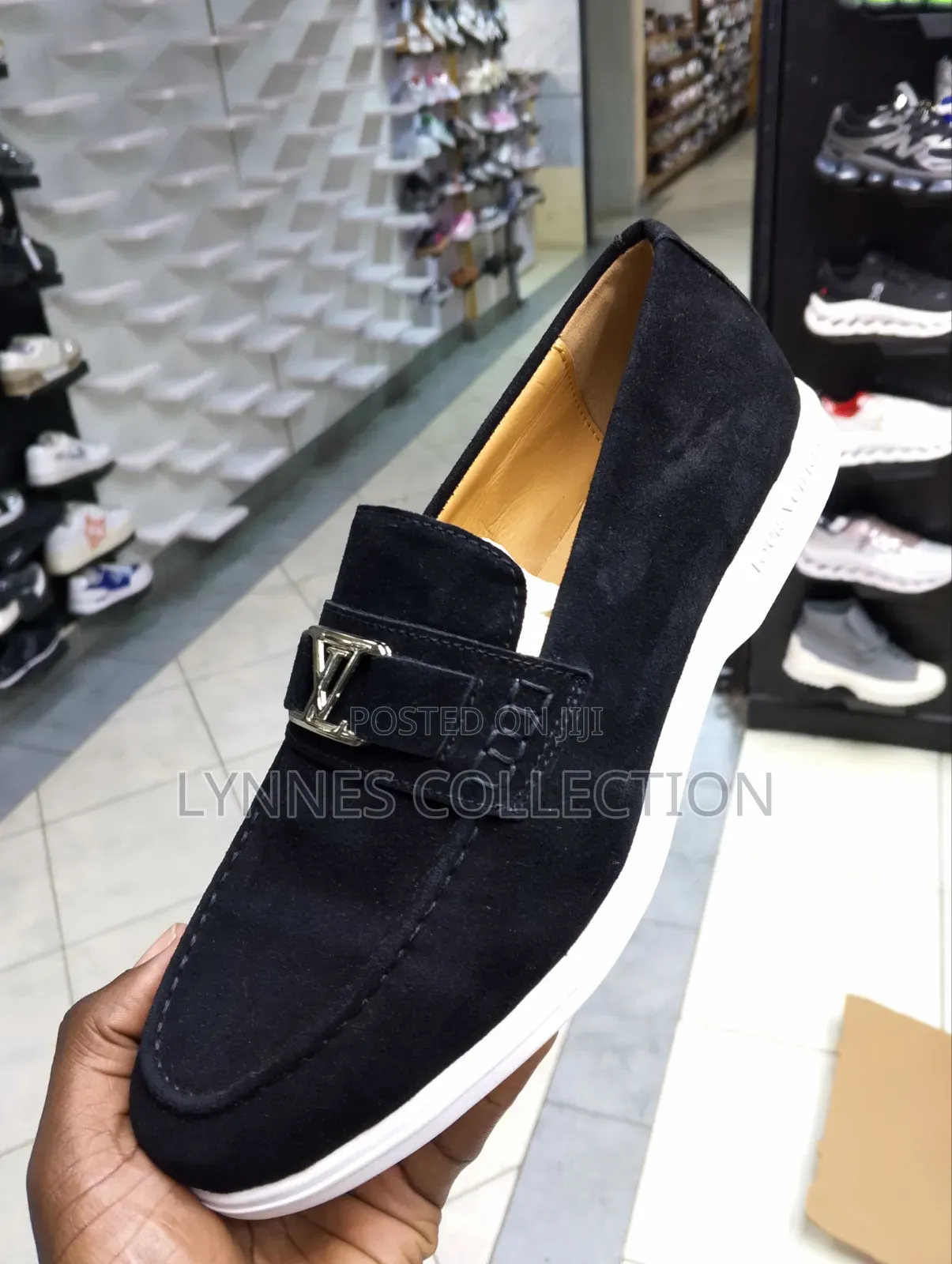 Men Casuals Black and White