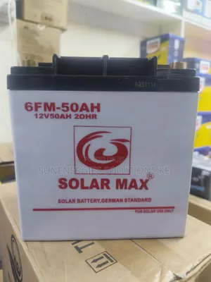 12v 50ah Solar Max Gel Battery